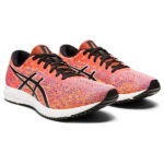 最大10％OFFクーポン【楽天お買い物マラソン限定】 アシックス GEL-DS TRAINER 25 1012A579 700 レディース 陸上 ランニングシューズ : オレンジ×ブラック asics 2108sale 220614kinitu 220713runout