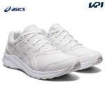 【全品10％OFFクーポン〜1/10】「あす楽対応」アシックス asics ランニングシューズ ユニセックス JOLT 3 ジョルト3 エキストラワイド EXTRA WIDE ホワイト×ホワイト 運動靴 通学靴 1011B041-101 『即日出荷』