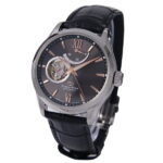 オリエント ORIENT 腕時計 ORIENTSTAR オリエントスター 機械式 自動巻(手巻付き) セミスケルトン 革ベルト 海外モデル 国際保証 メンズ ブラウン RE-AT0007N