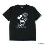Mickey ミッキー / HXBバスケットボールドライTシャツ / ブラック×オフホワイト / Disney ディズニー 公式 オフィシャル コレクション