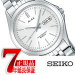 【10%OFFクーポン 1/1 0:00〜1/6 9:59】【正規品】セイコー アルバ SEIKO ALBA スタンダード ねじロック式 メンズ 腕時計 シルバー AIGT008