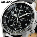 SEIKO 腕時計 セイコー 時計 人気 ウォッチ 1/20秒クロノグラフ 100M ビジネス カジュアル メンズ SNDC33P1 海外モデル [並行輸入品]