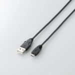 【 送料無料 】 エレコム U2C-AMB015BK USBケーブル USB2.0 A-microBタイプ 0.15m ブラック 【 PlayStation 4 対応 】 ケーブル ノーマル 0.1 5m