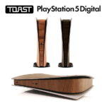 【送料無料】 PS5 デジタル・エディション用 本体 シール TOAST Cover PlayStation5 プレステ5 プレイステーション5 アクセサリー ウッド調 ゲーム ゲーム用品 リアルウッドカバー インテリア