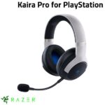Razer公式 Razer Kaira Pro for PlayStation HyperSense 振動機能搭載 2.4GHz / Bluetooth 5.0 ワイヤレス 両対応 ゲーミングヘッドセット White # RZ04-04030100-R3M1 レーザー (ヘッドセット RFワイヤレス)