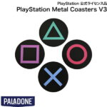 PALADONE Metal Coasters V3 / PlayStation (TM) 公式ライセンス品 # MSY4134PSV3 パラドン [2022]
