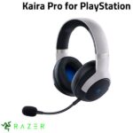 Razer Kaira Pro for PlayStation HyperSense 振動機能搭載 2.4GHz / Bluetooth 5.0 ワイヤレス 両対応 ゲーミングヘッドセット White # RZ04-04030100-R3M1 レーザー (ヘッドセット RFワイヤレス) [PSR]