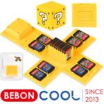 BEBONCOOL switch ソフトケース ニンテンドースイッチ ゲームソフト ケース 16枚収納可 スイッチ カード ケース かわいい ボックス 大容量 ゲーム ソフト 収納 ケース 持ち運び 携帯 子供に最適