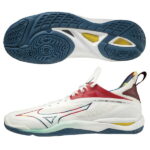 ☆MIZUNOフェイスタオル プレゼント☆☆送料無料☆WAVE MIRAGE 4 / ウェーブミラージュ 4　X1GA215048 【MIZUNO】ミズノ ハンドボールシューズ