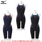 MIZUNO（ミズノ）FX SONIC Prism ハーフスーツ（N2MG1430）（FINA承認モデル/水泳/競泳水着/スイミング/スイムウェア/プール/ガールズ/女児用/子供用/ジュニア/キッズ）
