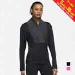 最大10％OFFクーポン【楽天お買い物マラソン限定】 ナイキ レディース アウター ウィメンズ NY LUXE COVER UP FUZZY RI L/S トップ DD5829 スポーツウェア ヨガウェア NIKE