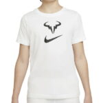 「ラファエル・ナダル」ナイキ(NIKE) 2022 FA ジュニア(ボーイズ) RAFA 半袖Tシャツ DM9187-100 ホワイト(22y7mテニス)[次回使えるクーポンプレゼント]