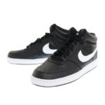 ナイキ（NIKE）（メンズ）コート ビジョン MID NN ミッド・ハイカット ブラック ホワイト 黒 白 DN3577-001 スニーカー スポーツシューズ カジュアル 靴