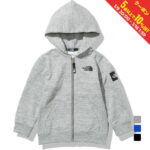 最大10％OFFクーポン【楽天お買い物マラソン限定】 ザ・ノース・フェイス ジュニア キッズ 子供 アウトドア ウェア Square Logo Full Zip スクエアロゴフルジップ NTJ12116 THE NORTH FACE