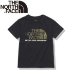 THE NORTH FACE(ザ・ノース・フェイス) 【22春夏】K S/S CAMO LOGO TEE(ショートスリーブ カモ ロゴ ティー)キッズ 100cm ブラック(K) NTJ32253