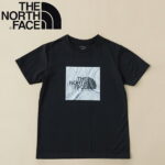 THE NORTH FACE(ザ・ノース・フェイス) 【22春夏】S/S A DROP SQUARE LOGO TEE アドロップスクエアロゴティーキッズ 150cm ブラック(K) NTJ32248