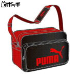 プーマ ジャパン トレーニング PU ショルダー M 075370 02 ブラック/ レッド PUMA ユニセックス シューズ ウェア スポーツ用品
