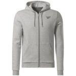 アイデンティティ フリース ジップアップ フーディー / Identity Fleece Zip-Up Hoodie （ミディアムグレーヘザー）