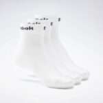 【リーボック公式】アクティブ コア アンクル ソックス 3足組 / Active Core Ankle Socks 3 Pairs （ホワイト）