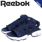 【最大1000円OFFクーポン配布中】 Reebok リーボック インスタ ポンプフューリー サンダル スポーツサンダル レディース INSTAPUMP FURY SANDAL ネイビー DV9698