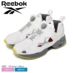 【500円引きCP★対象】リーボック インスタポンプ フューリー 95 REEBOK スニーカー メンズ レディース ホワイト 白 グレー INSTAPUMP FURY 95 GZ1615 ポンプ 厚底 シューズ ブランド カジュアル ミドルカット ストリート シンプル スポーティ ロゴ 靴 運動