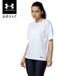 セール価格 公式 アンダーアーマー UNDER ARMOUR UA テック ベント Tシャツ トレーニング レディース 1364941 シャツ 半袖 トップス カットソー スポーツウェア トレーニングウェア ジムウェア ロゴ プリント 吸汗速乾 抗菌 防臭 運動 部活 スポーツ ジム