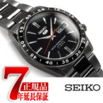 【最大2000円OFFクーポン 1/9 20:00〜1/16 1:59】セイコー セイコー5 SEIKO5 セイコーファイブ メンズ 腕時計 SNKE03K 逆輸入セイコー 自動巻き メカニカル 機械式 ブラック メタルベルト SNKE03K1 SNKE03KC 正規品 7年保証 メンズ 腕時計 男性用 日本未発売 ビジネス