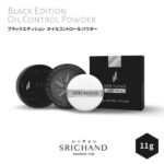 Fashion THE SALE 対象商品 30%OFF フェイスパウダー メンズコスメ 男性用 SRICHAND シーチャン ブラックエディション(11g) オイルコントロールパウダー テカリ防止 皮脂吸着 脂性肌 オイリー肌 小じわ 毛穴カバー 自然な仕上がり なめ